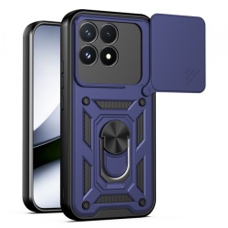Husa pentru Xiaomi Poco F9 Pro, Techsuit, CamShield, Albastra