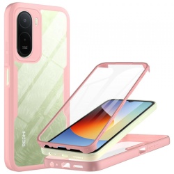 Husa pentru Xiaomi Redmi A7 Pro 4G, Techsuit, ColorVerse 360, Roz