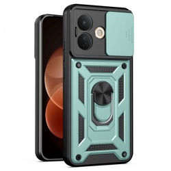 Husa pentru Xiaomi Redmi Note 17 Pro, Techsuit, CamShield, Verde