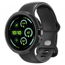 Husa Spigen Liquid Air pentru Google Pixel Watch 4 41mm, Neagra Mata ACS09483