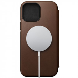 Husa telefon Nomad MagSafe Rugged Folio, brown - iPhone 12/12 Pro