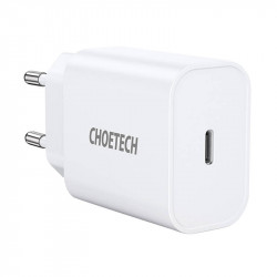 Incarcator Choetech Q5004 EU USB-C, 20W (alb)