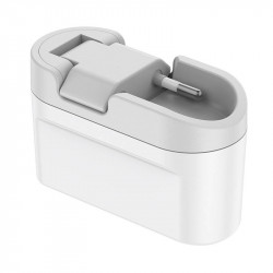Incarcator de perete 2x USB Budi 326RE, 65 W, (alb) - Img 3