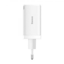 Incarcator de perete Baseus GaN5 Pro 2xUSB-C + USB, 65W (alb) - Img 6