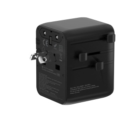 Incarcator Mophie Essential 35w GaN 5 Port + AC Travel Adapter Black - Img 4