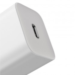 Incarcator rapid Baseus Super Si 1C 25W cu cablu USB-C pentru USB-C 1m (alb) - Img 3