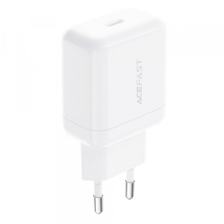 Incarcator Retea Acefast A130, 20W, 3A, 1 x USB-C, Alb
