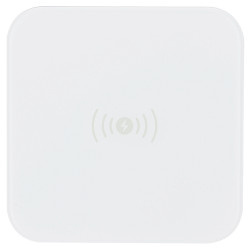 Incarcator retea Wireless, viteza 5W, pentru orice smartphone cu wireless charge, culoare alb