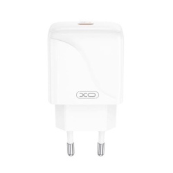 Incarcator Retea XO Design L141, 20W, 3A, 1 x USB-C, Alb