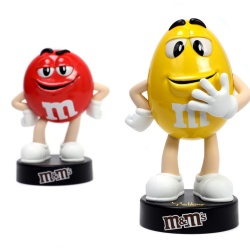 JADA FIGURINA METALICA M&M GALBENA 10CM