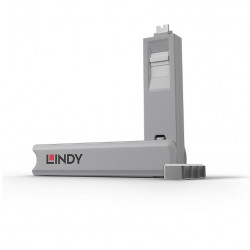 Lindy 4xUSB C Port Blocker (w key), alb
