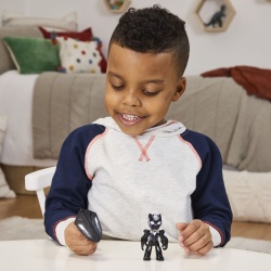 MARVEL IRON MAN SI PRIETENII SAI UIMITORI FIGURINA BLACK PANTHER 7.6CM - Img 3