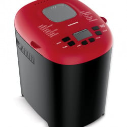 Masina de paine Heinner PastryChef 550 HBM-915BKR, 550W, capacitate 700-900g, 15 programe, Negru/Rosu - Img 2