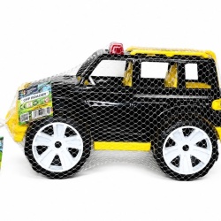 MASINA JEEP OFF ROADER NEGRU GALBEN 32CM