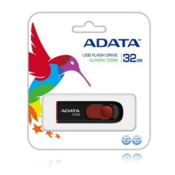 Memorie USB ADATA C008, 32GB, USB 2.0, Rosu/Negru - Img 3