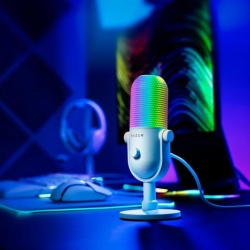 Microfon Razer Seiren V3 Chroma RGB alb - Img 7