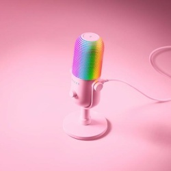 Microfon Razer Seiren V3 Chroma RGB roz - Img 10