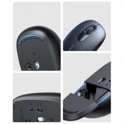 Mouse wireless USB Ugreen MU105 2.4GHz - bleumarin - Img 2