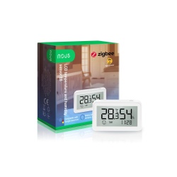 Nous E6 smart Tuya Zigbee wireless temperature and humidity sensor with LCD display - Img 1