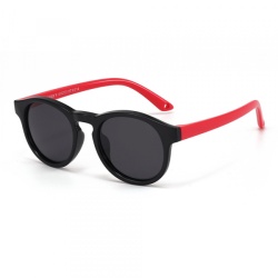 Ochelari De Soare Bebelusi Techsuit 8308-C14, Polarizati, Negri Rosi
