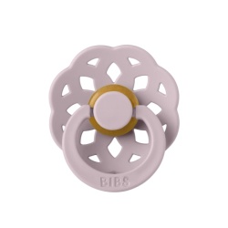 Pachet 2 suzete BIBS Boheme, Blossom - Dusky Lilac, 0-6 luni - Img 3