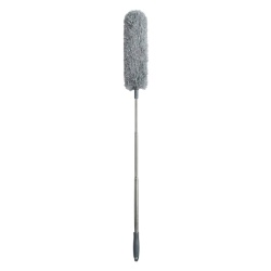 Pamatuf praf cu coada telescopica 2.5 m, microfibra+pvc+fier