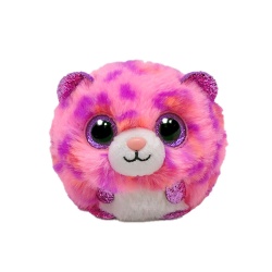 PLUS TY 8CM BEANIE BALLS TOPAZ LEOPARDUL ROZ