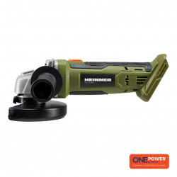 Polizor unghiular cu acumulator (Flex cu acumulator) HEINNER OnePower HR-LPU001, 18V, 9500 RPM, disc 125 mm