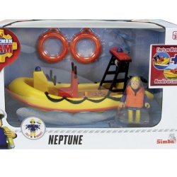 POMPIERUL SAM BARCA NEPTUN CU FIGURINA PENNY SI ACCESORII