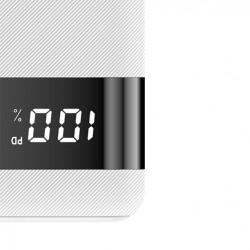 Power bank Dudao 20000 mAh 2x USB / USB tip C / micro USB 2 A cu ecran LED alb (K9Pro-05) - Img 2