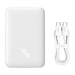Powerbank Baseus Magnetic Mini 10000mAh 20W (alb) - Img 3