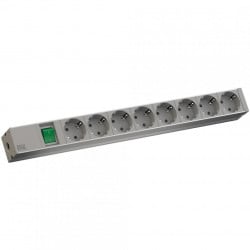 PRELUNGITOR BACHMANN PDU 19" 1HE 8SCHUKO