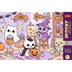 PUZZLE TREFL 100 POVESTI INFRICOSATOARE MICUL ATELIER DE MAGIE - Img 3