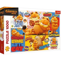PUZZLE TREFL 1000 AVENTURILE LUI GARFIELD