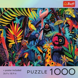 PUZZLE TREFL 1000 COLECTIA SUA IN JUNGLA POSTER INCLUS - Img 3