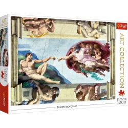 PUZZLE TREFL 1000 MICHELANGELO CREAREA LUI ADAM