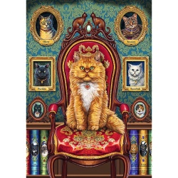 PUZZLE TREFL 1000 PREMIUM PLUS IUBITOR DE PISICI - Img 2