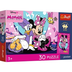 PUZZLE TREFL 30 PREMIUM PLUS KIDS MINNIE VESELA PLUS POSTER