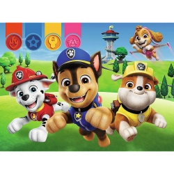 PUZZLE TREFL 30 PREMIUM PLUS KIDS PATRULA CATELUSILOR CATEI PE DRUM PLUS POSTER - Img 2