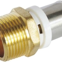 Racord Drept Pexal / Multistrat cu Filet Exterior Ø20 - M20/27, Compatibil Profile U, H, TH, Certificare NF 545, Vizor Control - Img 5