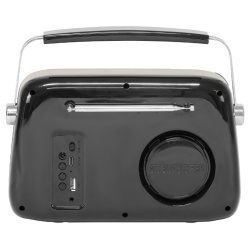 RADIO FM/DAB PORTABIL VINTAGE 40W CU FUNCTIE BLUETOOTH/AUX - Img 3