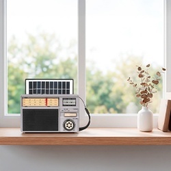 RADIO PORTABIL ANALOG INCARCARE SOLARA KRUGER&MATZ - Img 9