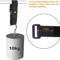 Rolă Bandă cu Arici Reutilizabilă Typec Home 5 cm x 6 m cu 30 Catarame Incluse, Debitabilă la Lungimea Dorită , Chingi Reglabile de Strângere Hook & Loop pentru Cable Management, Furtunuri, Unelte și Organizare Cabluri, Negru - Img 4