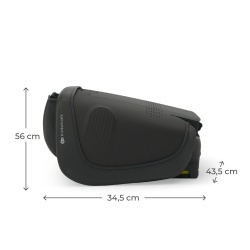 SCAUN AUTO KINDERKRAFT UNITY2 100-150 CM, BLACK - Img 2