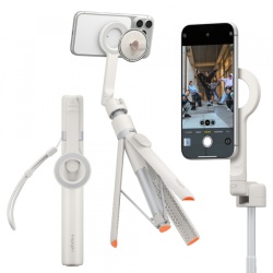 Selfie Stick Bluetooth Spigen S582W, Universal, Bej AMP11373