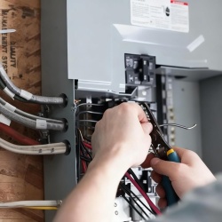 Set 100 Manșoane de Cauciuc pentru Protecție și Trecere Cabluri în Doze Electrice, Design Conic Etanș, Antivibrație, Negru - Img 2
