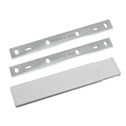 Set 2 cuțite rindea din oțel rapid HSS, 210 x 22 x 1,8 mm, compatibile cu utilaje de tâmplărie