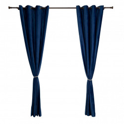 Set 2 draperii catifea 140x270 cm- Albas - Img 4