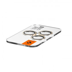 Set 2 x Folie protectie camera Spigen OPTIK.TR ”EZ FIT” IPHONE 14 PRO / 14 PRO MAX GOLD - Img 4