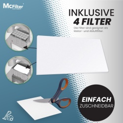 Set 20 Saci de Aspirator din Microfibră DISBA BS 216m Compatibili cu Siemens Z 3.0 (VSZ3B212, Seria VSZ3, Seria VS06), Pânză Fleece în 5 Straturi, Flanșă din Plastic și 4 Microfiltre de Protecție Incluse - Img 7